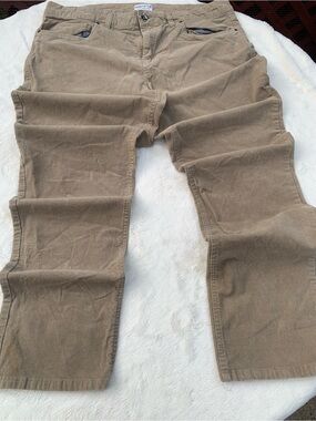Hang Ten Men's Corduroy Pants in Khaki Brown